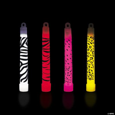 Animal Print Glow Lightsticks