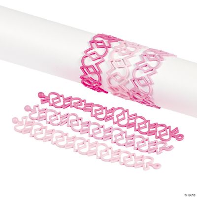 Pink Ribbon Fun Bracelets