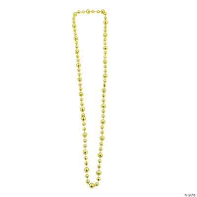 Gold Basketball Beaded Necklaces