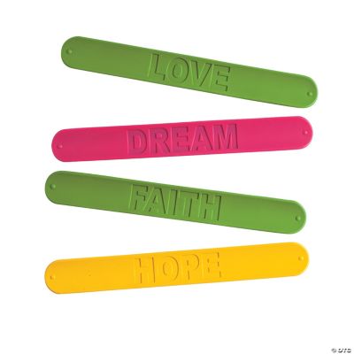 Inspirational Slap Bracelets