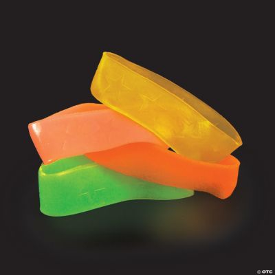 Glow-In-The-Dark Big Band Bracelets