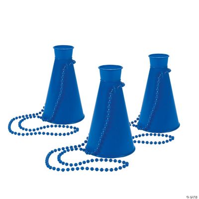 Blue Megaphone On Necklaces