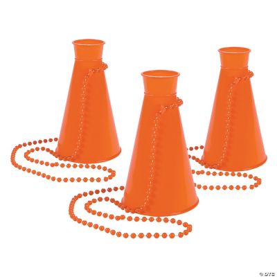Orange Megaphone On Necklaces