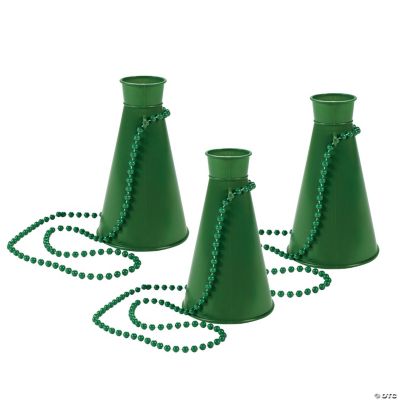 Green Megaphone On Necklaces