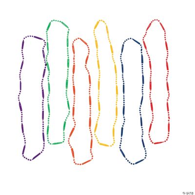 Crayon Beaded Necklaces