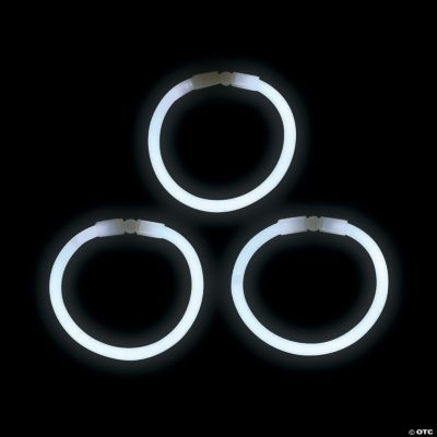 White Glow Bracelets