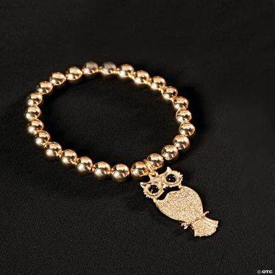 Goldtone Owl Bracelet