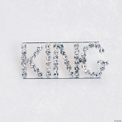 Rhinestone “King” Pin