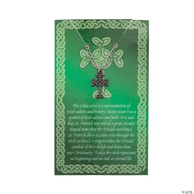 Legend Of The Celtic Cross Necklace