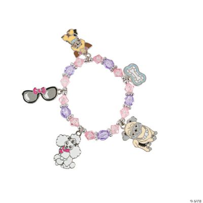 Puppy Charm Bracelets