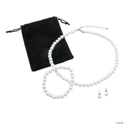 Glass Pearl Jewelry Set