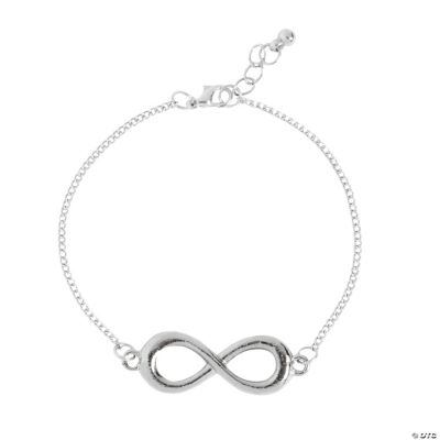 Silvertone Infinity Bracelet