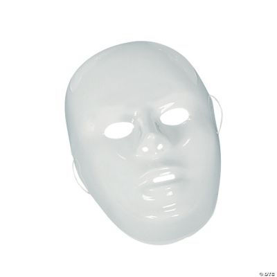 DIY White Face Masks