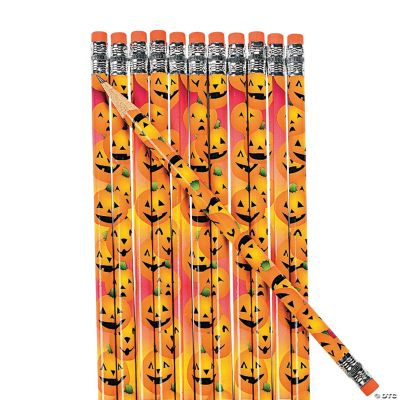 Jack-O’-Lantern Pencils