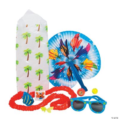 Tropical Luau Party Treat Bag