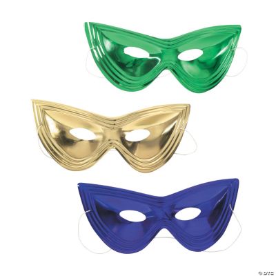 Mardi Gras Cat’s-Eye Masks
