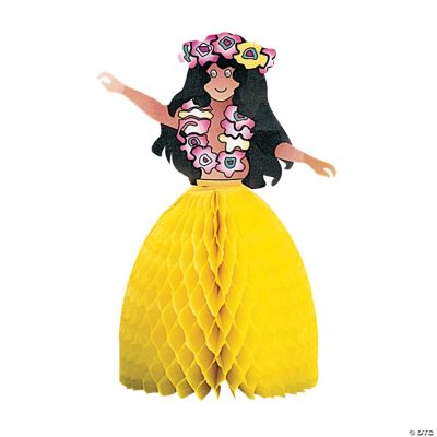 Hula Girl Centerpiece