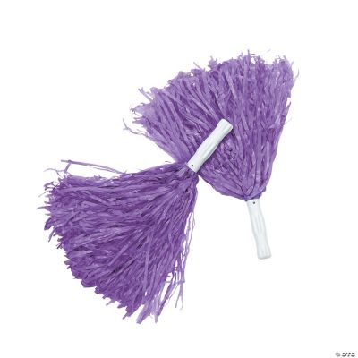Purple Pom-Poms