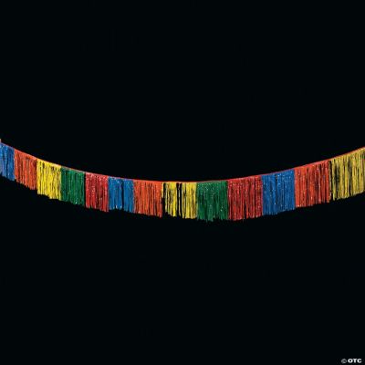 Multicolor Fringed Banner