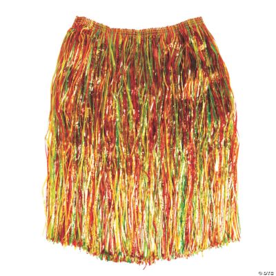Adult’s Multicolor Grass Hula Skirt