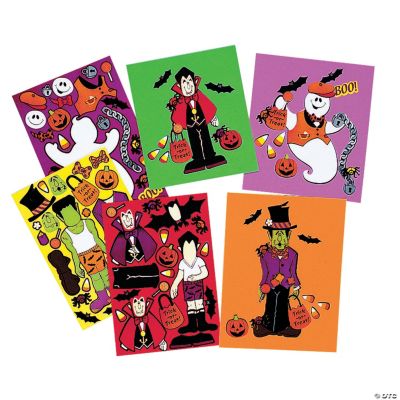 Make-A-Ghost-&-Monster Stickers