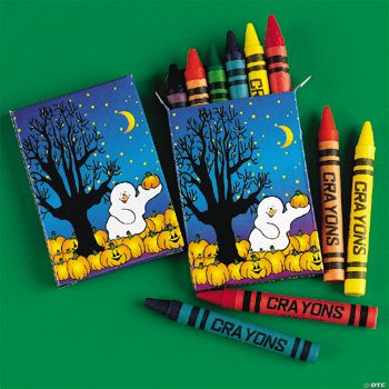 Halloween Crayons