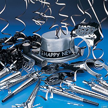Black & Silver New Year’s Assortment For 25