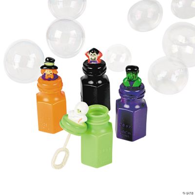 Halloween Character Bubble Bottles