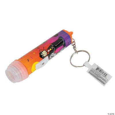 Mini Halloween Flashlight Key Chains