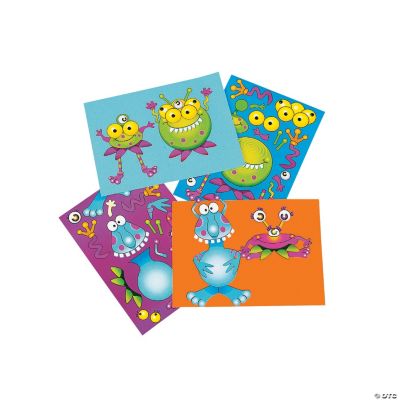 Make-A-Goofy Monster Stickers