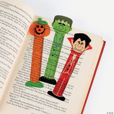 Halloween Character Ruler Bookmarks