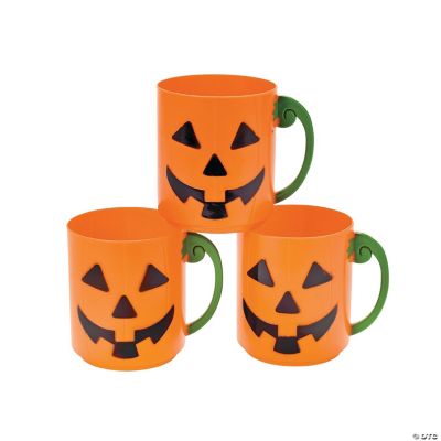 Jack-O'-Lantern Mini Mugs