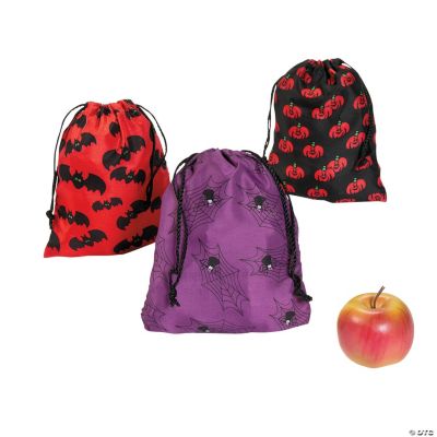 Halloween Print Drawstring Bags