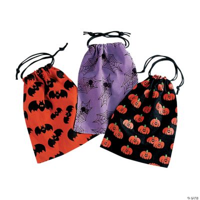 Halloween Print Drawstring Bags