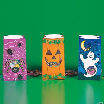 Halloween Bags With Loot Window