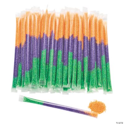 Halloween Candy Filled Straws