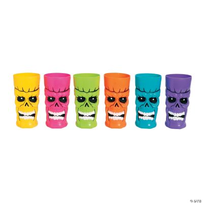 Colorful Skull Cups