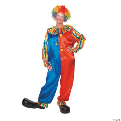 Colorful Clown Adult Costume