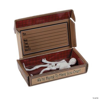 Coffin Invitations In A Box