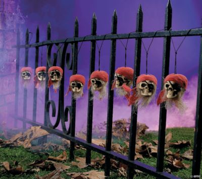 Pirate Head Garland