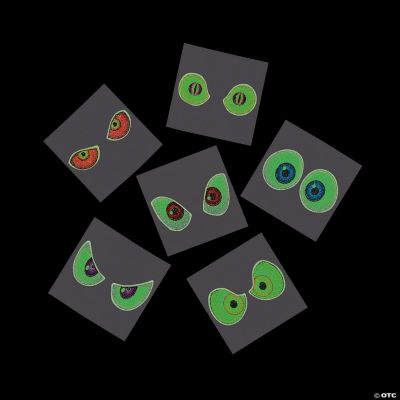 Glow-In-The-Dark Eyeball Tattoos