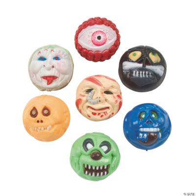 Monster Head Bouncing Balls
