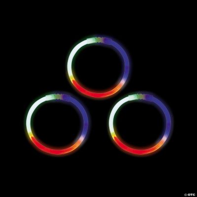 Halloween Tri-Color Glow Bracelets