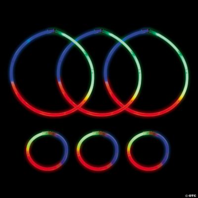 Halloween Tri-Color Glow Party Pack