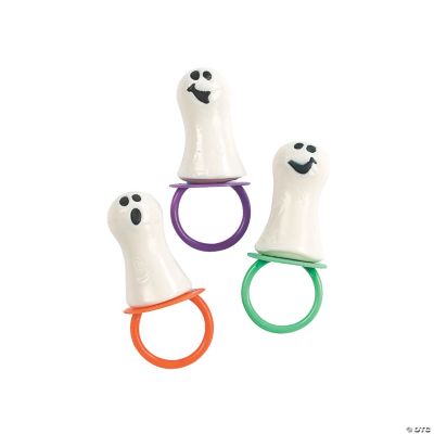 Frosted Ghost-Shaped Pacifier Suckers