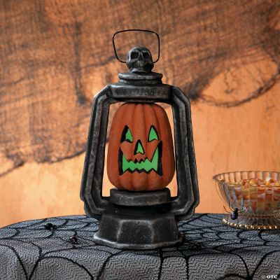 LED Carved Pumpkin Lantern