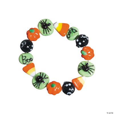 Halloween Beaded Bracelet