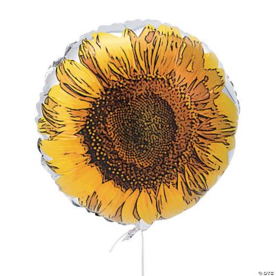 Sunflower Mylar Balloons