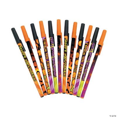 Halloween Print Stick Pen Assortment