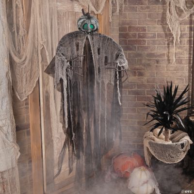 Hanging Pumpkin Man